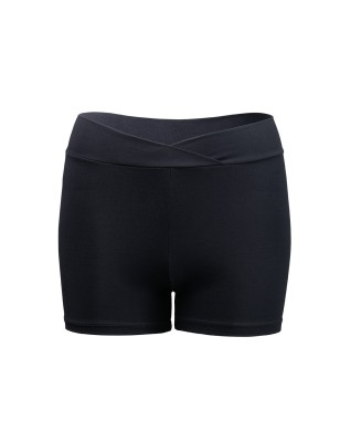 Zaya - Short de danse noir ceinture en V - Werner Kern