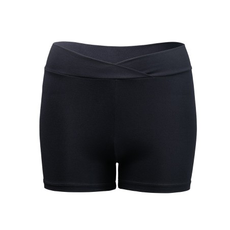 Zaya - Short de danse noir ceinture en V - Werner Kern