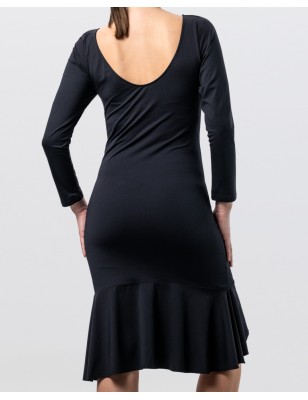 Zuri - Robe de danse noire manches longues - Werner Kern