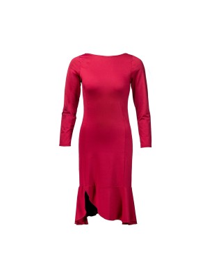 Zuri - Robe de danse bordeaux manches longues - Werner Kern