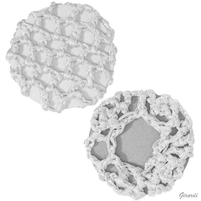 Filet à chignon Blanc