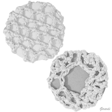 Filet à chignon Blanc