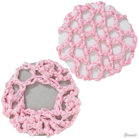 Filet à chignon Rose