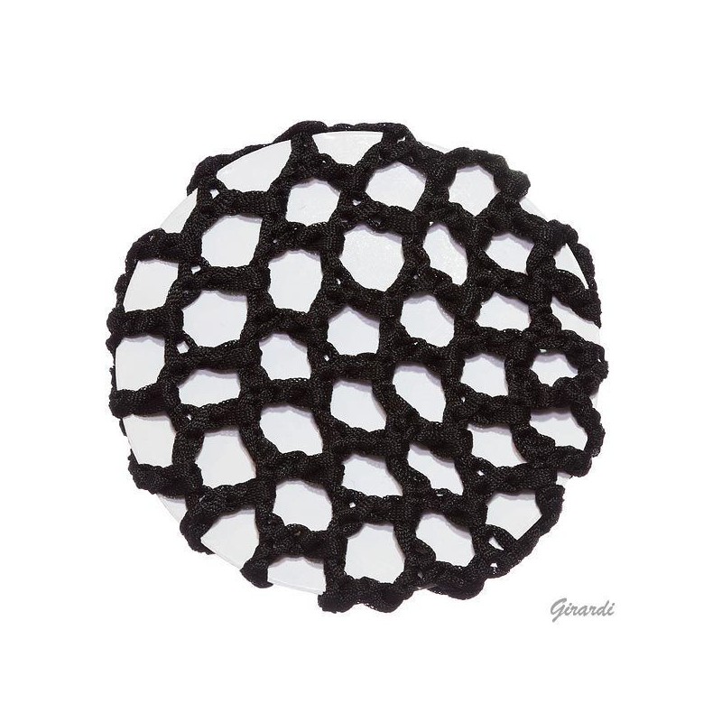 Filet à chignon Noir