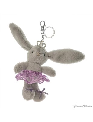 Porte clef lapin tutu