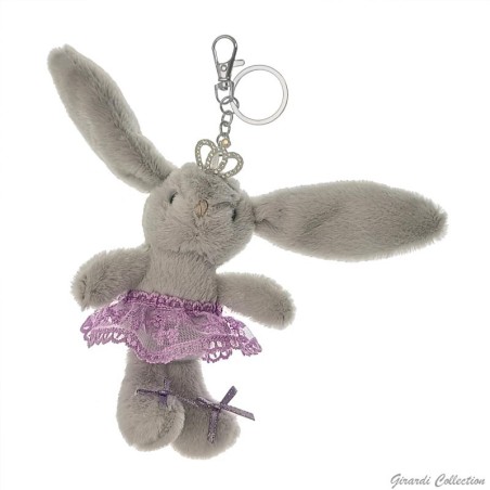 Porte clef lapin tutu