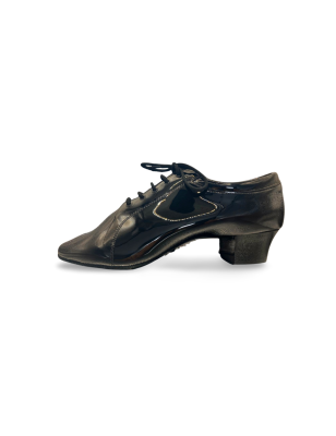 DB419 - Chaussures de danse latine vernies pour hommes - DanseBoutique