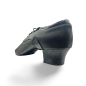 DB479 - Chassures danse latine homme cuir avec liseré vernis - DanseBoutique