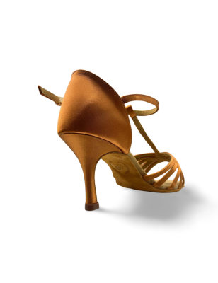 DB217/7,5 - Chaussures de danse sportive latine bride salomé talon 7,5cm - DanseBoutique