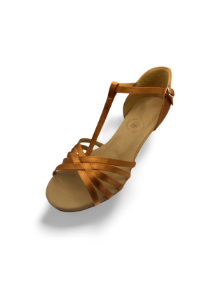 DB217/5 - Chaussures de danse sportive latine bride Salomé talon 5cm pour Femme - DanseBoutique