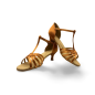 DB217/5 - Chaussures de danse sportive latine bride Salomé talon 5cm pour Femme - DanseBoutique