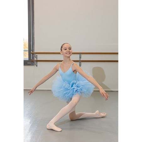 Tutu de danse classique bleu ciel