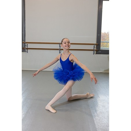 Tutu de danse classique bleu roy