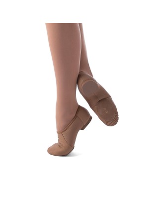 Chausson jazz sans lacets Ginger de Merlet couleur tan