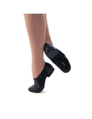 Chausson jazz sans lacets Ginger de Merlet couleur noire