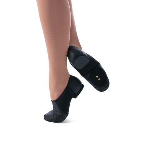 Chausson jazz sans lacets Ginger de Merlet couleur noire