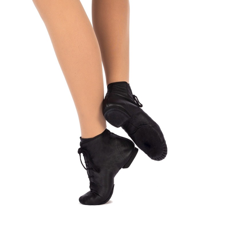 Galaxy - Bottine jazz en cuir à lacets - Merlet Galaxy - Bottine jazz en cuir à lacets - Merlet