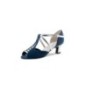 Holly - Chaussures de danse en nubuck noir ou bleu - Werner Kern