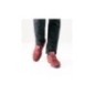 4035-Bold - Baskets noir et rouge pour homme en tricot mesh  - Anna Kern