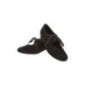 057-029-001 - Chaussures de danse en nubuck noir, semelle confort, talon 3cm - Diamant