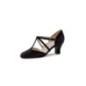 Merle60 - Chaussures de danse ultra-stable en nubuck noir - Werner Kern