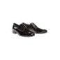 179-025-038 - Chaussures de danse noir vernies pour homme talon de 2cm- Diamant