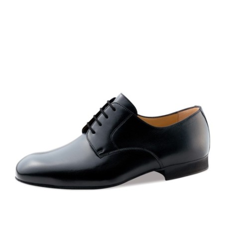 Milano 28010 - Chaussure de danse homme en cuir noir pour pieds extra larges - Werner Kern
