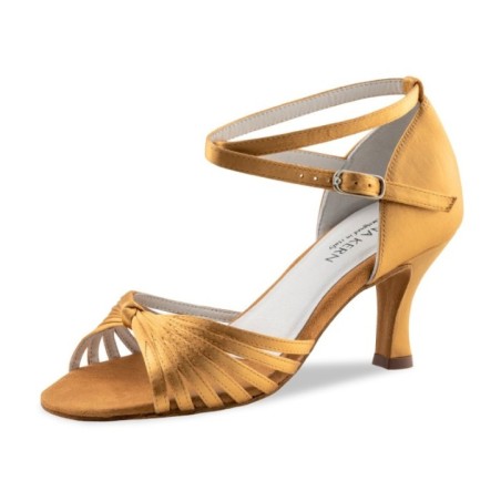 Blanche 526-60 - Chaussures de danse satin bronze - Anna Kern