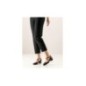 Marion35 - Chaussures de danse femme en cuir noir à talons carré de 3,5 cm - Werner Kern