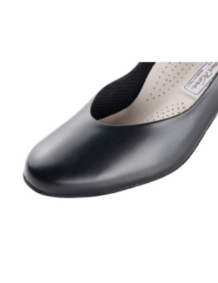 Gina - Chaussures de danse ajustables pour femme en cuir noir - Werner Kern