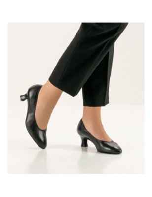 Laura5 - Chaussures de danse pour femme en cuir et côté elastiqué - Werner Kern