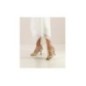 Amy - Chaussures de danse pour femme couleur perle nude pour pieds fins - Werner Kern