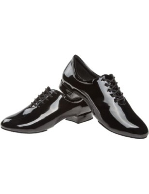 163-122-585 - Chaussures de danse standard vernis pour hommes talon 2 cm  - Diamant
