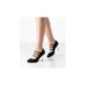 Jacinta - Chaussures de danse en velours noir - Nueva epoca