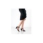 Clemence 960-50 - Chaussure de danse en velours noir à strass - Anna kern