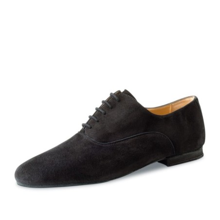 Ancona 28044 - Chaussures de danse pour homme en daim noir très flexible - Werner Kern