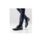Ravenna 28043 - Chaussures homme pour danser en cuir bleu nuit à motif - Werner Kern