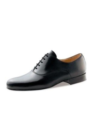 Lugano 28015 – Chaussures de danse pour hommes en cuir noir – Werner Kern