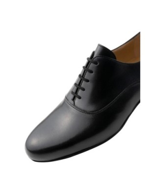 Lugano 28015 – Chaussures de danse pour hommes en cuir noir – Werner Kern