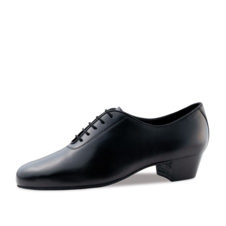 Forli 28019 – Chaussures de danse latines pour hommes en cuir noir – Werner Kern