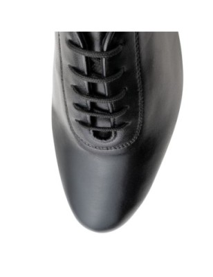 Forli 28019 – Chaussures de danse latines pour hommes en cuir noir – Werner Kern