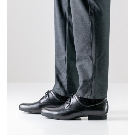 Arezzo 28012 - Chaussures de danse noires pour homme en cuir verni ou cuir mat - Werner Kern