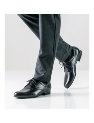 Arezzo 28012 - Chaussures de danse noires pour homme en cuir verni ou cuir mat - Werner Kern