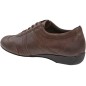 133-225-489 - Chaussures de danse type sneakers pour homme en cuir marron talon de 2,5cm- Diamant