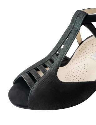 Holly 45- Chaussures de danse en nubuck noir - Werner Kern