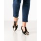 Pippa55 - Chaussures de danse ouvertes à l'avant en nubuck noir - Werner Kern Pippa55 - Chaussures de danse ouvertes à l'avant en nubuck noir - Werner Kern