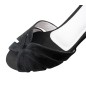 Thea 893-50 - Chaussure de danse en velours noir à strass - Anna kern