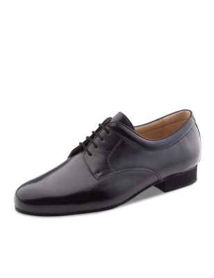 Perugia 28064 - Chaussures de danse pour homme en cuir noir pour pieds larges - Werner Kern