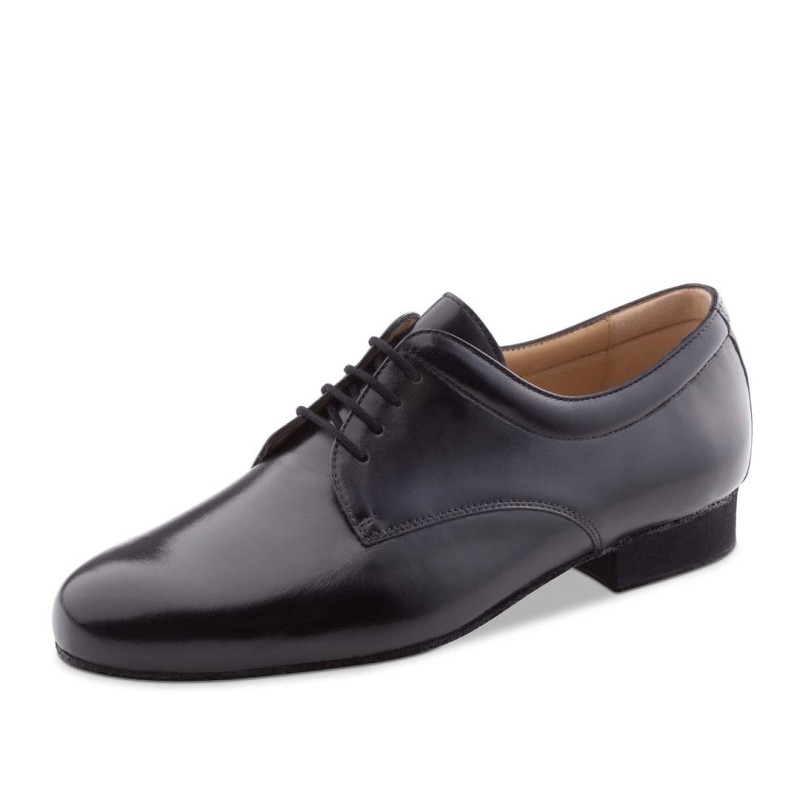 Catania 28067 - Chaussures de danse en cuir noir pour homme pour pieds fins - Werner Kern