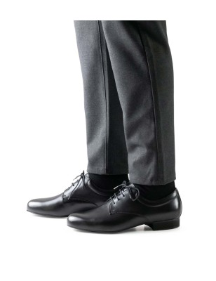 Catania 28067 - Chaussures de danse en cuir noir pour homme pour pieds fins - Werner Kern